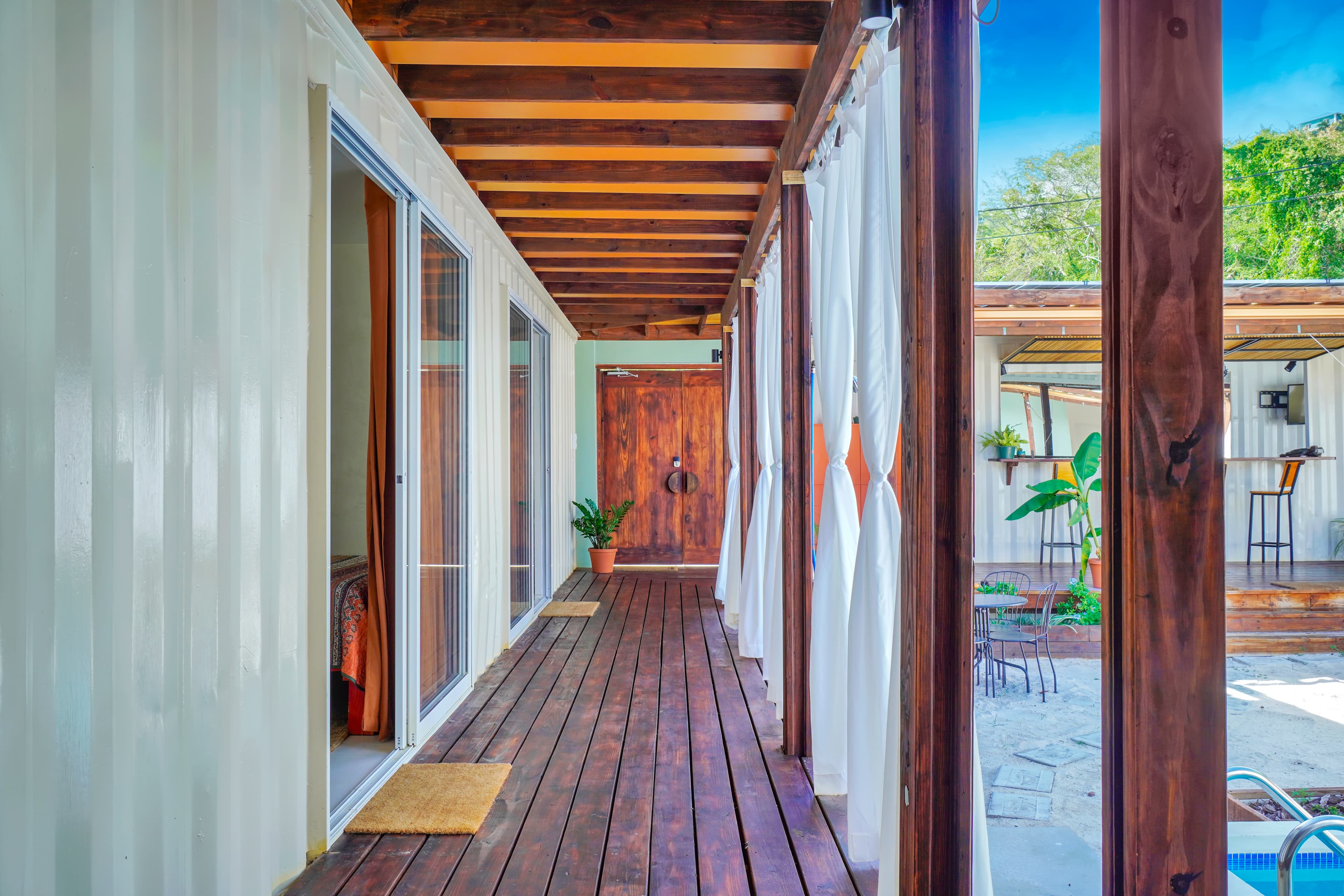 Walk straight to the pool